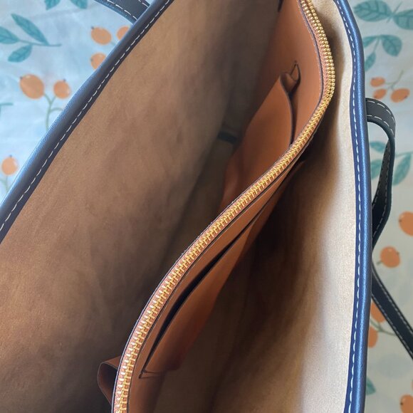 Tory Burch Blue Hang Bag - Picture 7 of 14